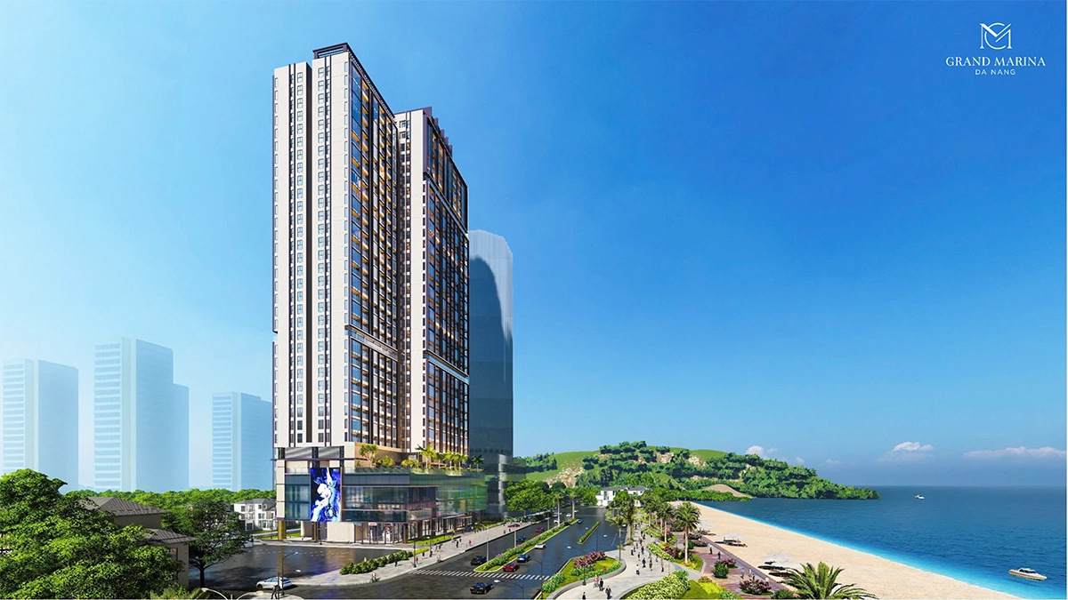Phối cảnh tổng thể dự án Grand Marina Đà Nẵng